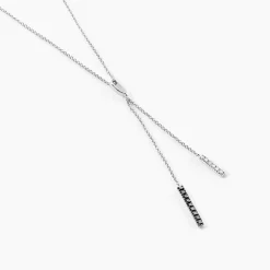 Collier Ainhoaa Or Blanc Diamant