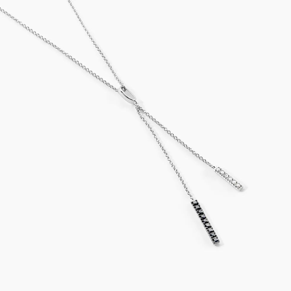Collier Ainhoaa Or Blanc Diamant