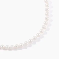 Collier Akoya Or Jaune Perle De Culture D'akoya