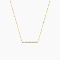 Collier Alayna Or Jaune Diamant