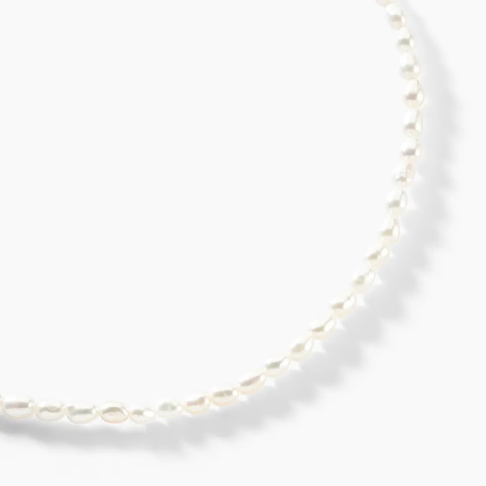 Collier Alceste Or Jaune Perle De Culture