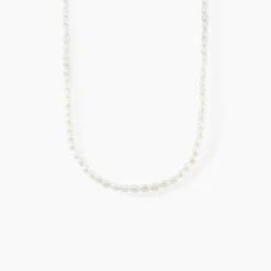 Collier Alceste Or Jaune Perle De Culture