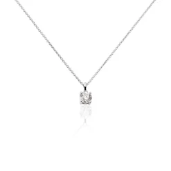 Collier Alexandra Or Blanc Diamant