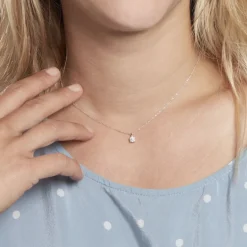 Collier Alexandra Or Blanc Diamant