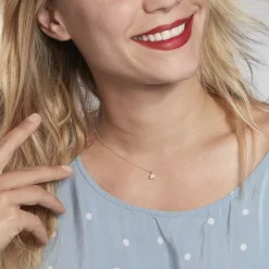 Collier Alexandra Or Blanc Diamant
