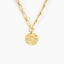 Collier Alixe Acier Jaune