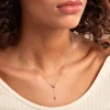 Collier Amaranta Or Jaune Topaze Améthyste