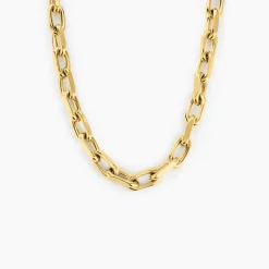 Collier Anadia Acier Jaune
