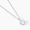 Collier Ana-paula Argent Blanc Oxyde De Zirconium