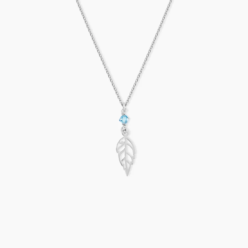 Collier Angelika Argent Blanc Pierre De Synthese