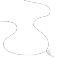 Collier Anita Argent Blanc