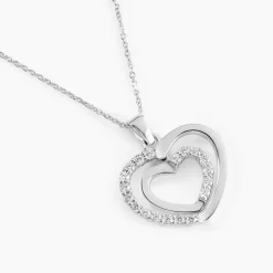 Collier Annabelle Argent Blanc Oxyde De Zirconium