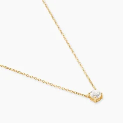 Collier Aphrodite Ld Or Jaune Diamant Synthétique
