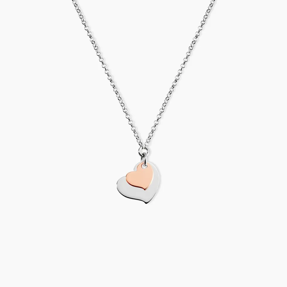 Collier Argent Bicolore Soio