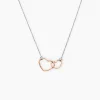 Collier Argent Bicolore Virgi