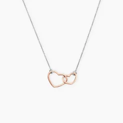 Collier Argent Bicolore Virgi