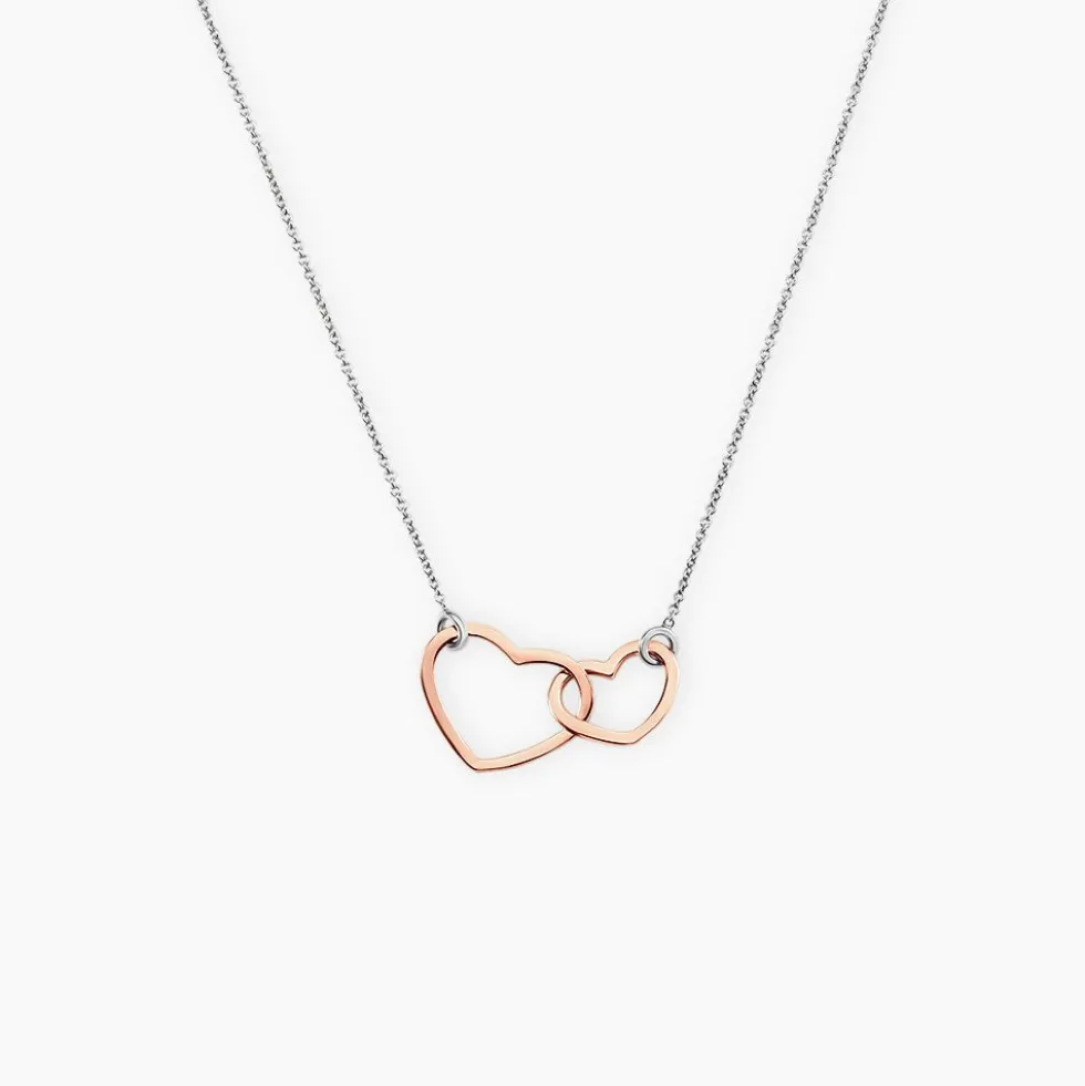 Collier Argent Bicolore Virgi