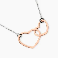 Collier Argent Bicolore Virgi