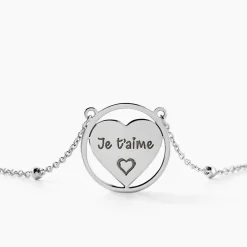 Collier Argent Blanc Akosua