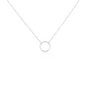 Collier Argent Blanc Anvallus