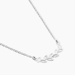 Collier Argent Blanc Didon