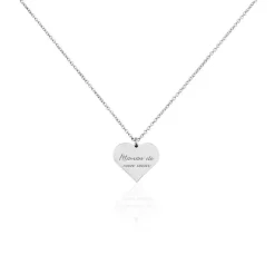 Collier Argent Blanc Francino