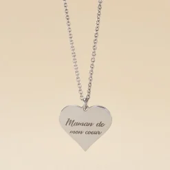 Collier Argent Blanc Francino