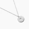 Collier Argent Blanc Nevada