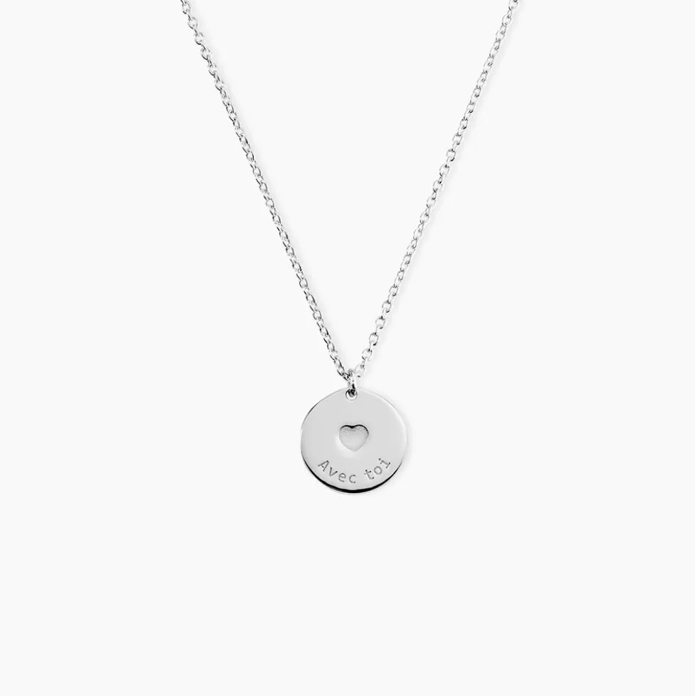 Collier Argent Blanc Nevada