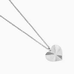 Collier Argent Blanc Sveta