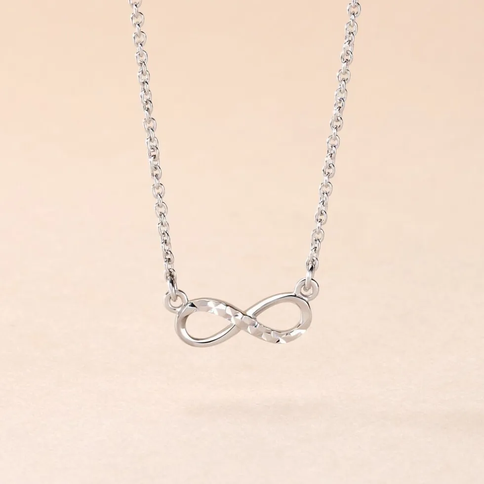 Collier Argent Blanc Teoxane