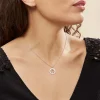 Collier Argent Blanc Vroon