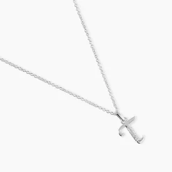 Collier Argent Fifi Oxydes De Zirconium