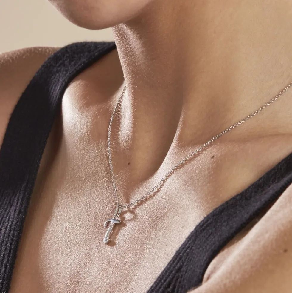 Collier Argent Fifi Oxydes De Zirconium