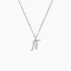 Collier Argent Fifi Oxydes De Zirconium