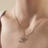 Collier Argent Fifi Oxydes De Zirconium