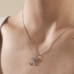 Collier Argent Fifi Oxydes De Zirconium