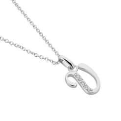 Collier Argent Fifi Oxydes De Zirconium