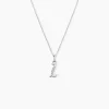 Collier Argent Fifi Oxydes De Zirconium