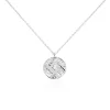 Collier Argent Herbert Oxydes De Zirconium