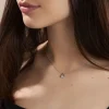 Collier Argent Sidonio Oxydes De Zirconium
