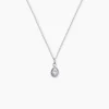 Collier Argent Tania Oxydes De Zirconium