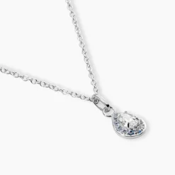 Collier Argent Tania Oxydes De Zirconium