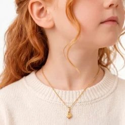 Collier Aricia Coeur Or Jaune