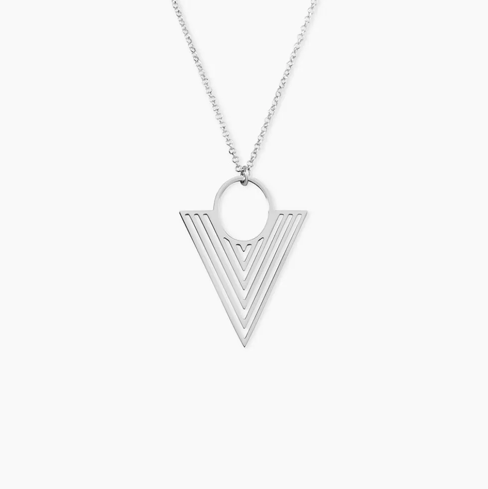 Collier Assala Argent Blanc