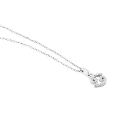 Collier Astra Argent Blanc Oxyde De Zirconium