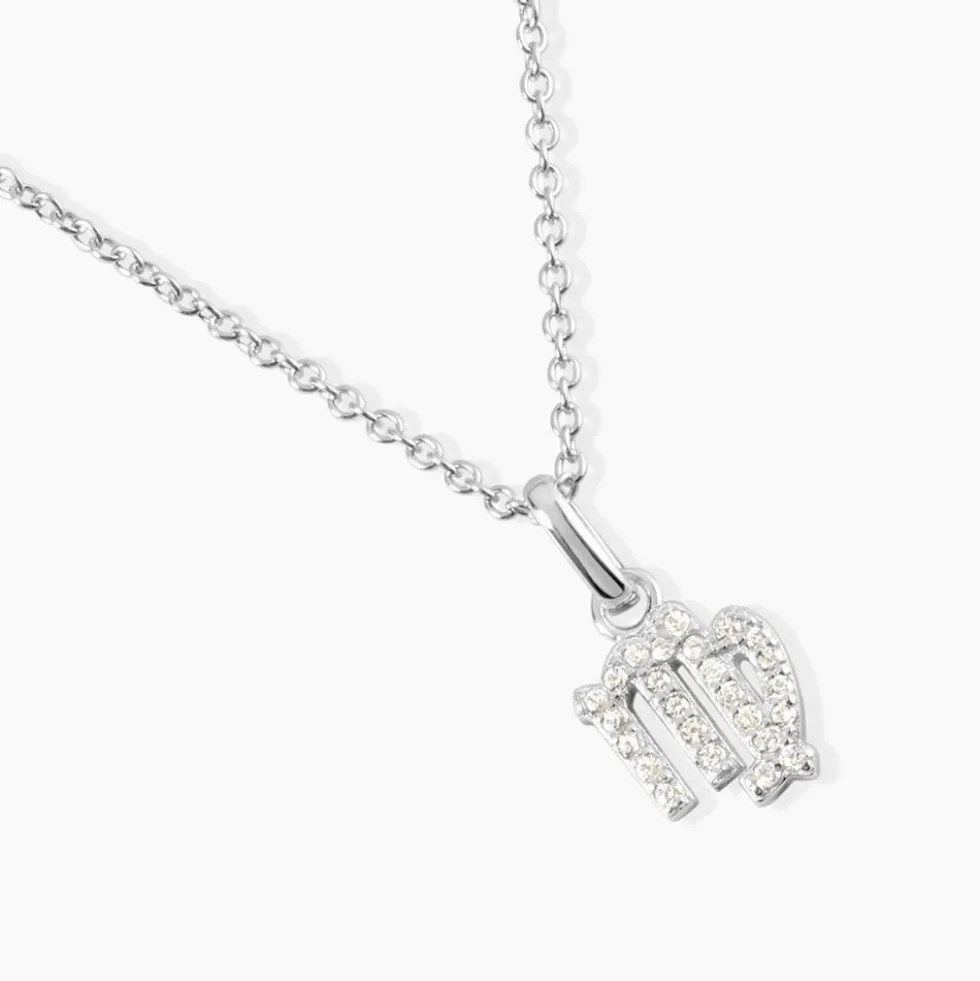 Collier Astra Argent Blanc Oxyde De Zirconium