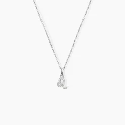Collier Astra Argent Blanc Oxyde De Zirconium