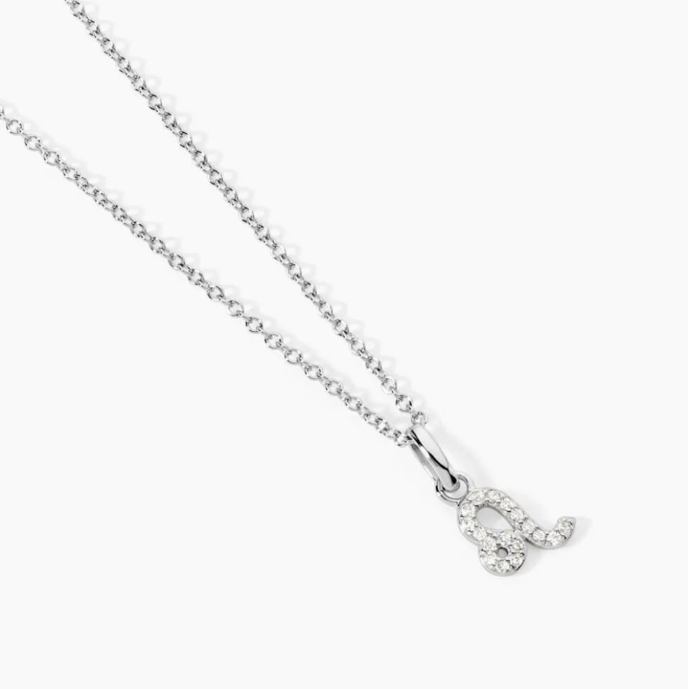 Collier Astra Argent Blanc Oxyde De Zirconium