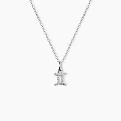 Collier Astra Argent Blanc Oxyde De Zirconium